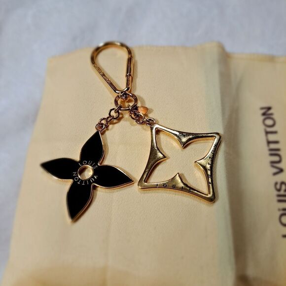 AUTHENTIC Louis Vuitton Puzzle Keyring with dustbag. NEW CONDITION - Picture 9 of 12